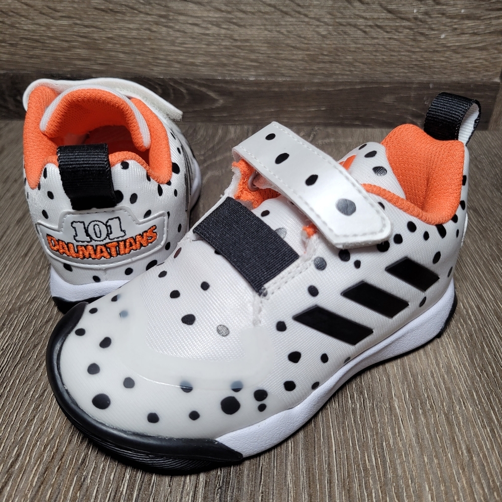 Adidas x Disney 101 Dalmations Cruella ActivePlay Shoes. Size 7K